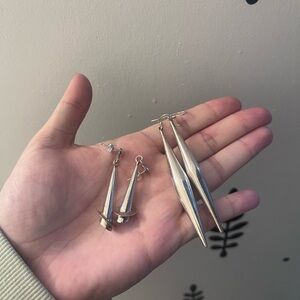 Vintage Silver Earrings Bundle